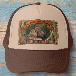 Tree World's Greatest Dad OAX1 Trucker Hat