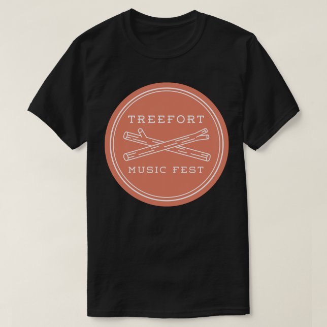 treefort music fest Sticker T-Shirt (Design Front)