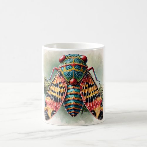 Treehopper Insect 150624IREF101 _ Watercolor Coffee Mug