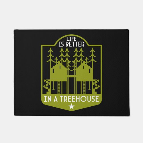 Treehouse Apparel And Decor Doormat