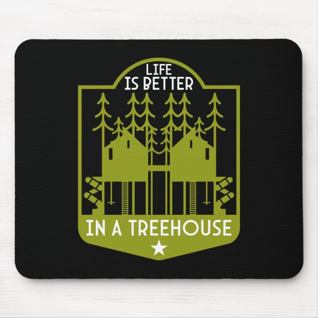 Treehouse Apparel And Decor Mouse Pad (Front)