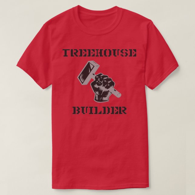 Treehouse Builder T-Shirt (Design Front)