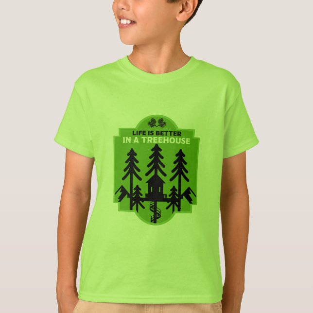 Treehouse Living T-Shirt (Front)