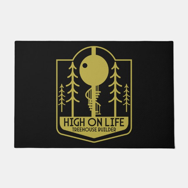Treehouse Master Builder Doormat (Front)