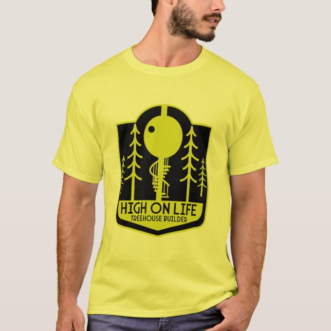 Treehouse Master Builder T-Shirt (Front)