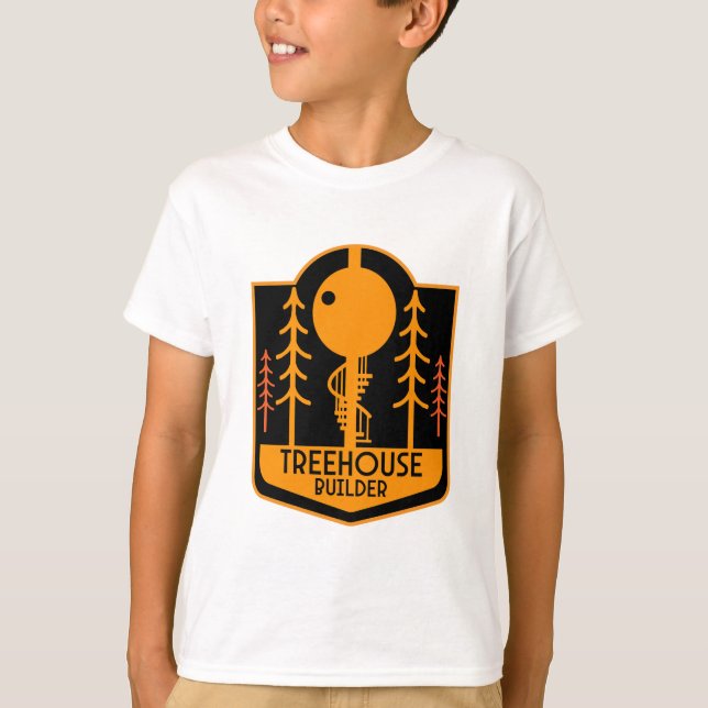 Treehouse Master Builder T-Shirt (Front)