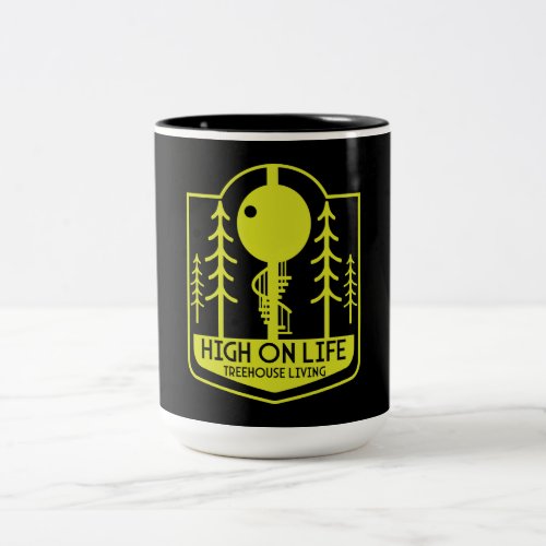 Treehouse Master Builder Two_Tone Coffee Mug