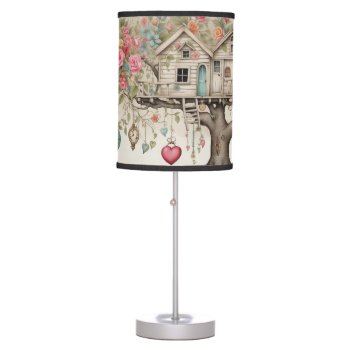 Treehouse  Table Lamp by MarceeJean at Zazzle