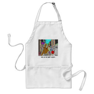Treehugger Rick London Cartoon Funny Gifts Adult Apron