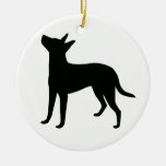 Treeing Feist Customizable Ornament at Zazzle