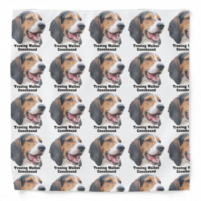 Treeing Walker Coonhound Bandana (Front)