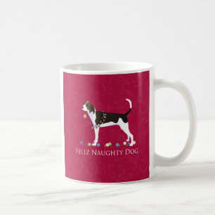 Treeing Walker Coonhound Christmas Coffee Mug