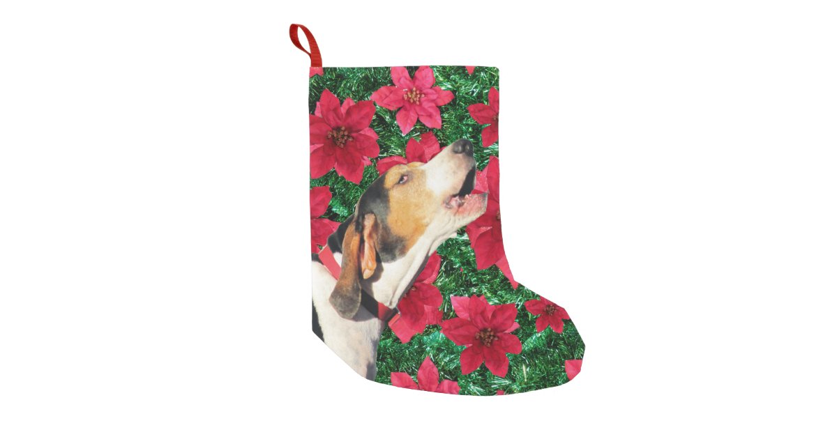 Treeing Walker Coonhound Christmas Stocking | Zazzle