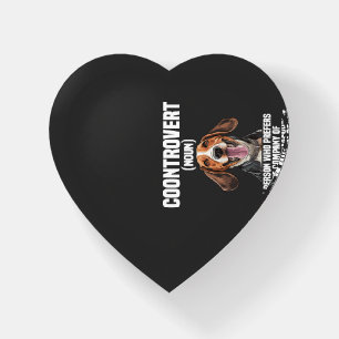 Treeing Walker Coonhound Lover Dog Coontrovert Paperweight