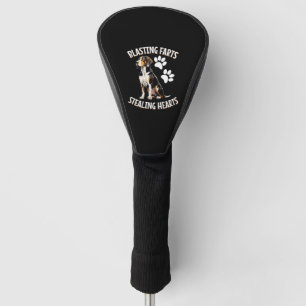 Treeing Walker Coonhound Lover Dog Owner Blasting Golf Head Cover