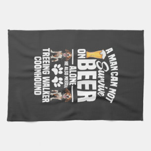 Treeing Walker Coonhound Owner Also Needs Kitchen Towel