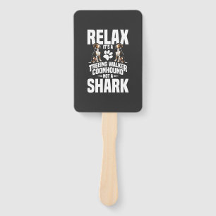 Treeing Walker Coonhound Owner Puppy Relax It�s Hand Fan