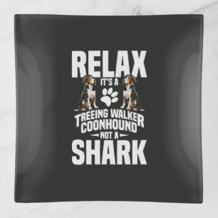 Treeing Walker Coonhound Owner Puppy Relax It�s Trinket Tray