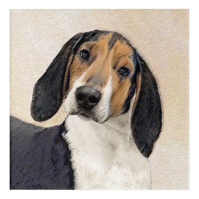 Treeing Walker Coonhound Painting - Original Art (Front)