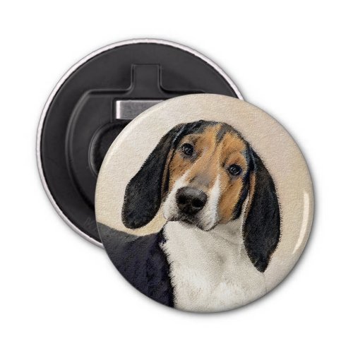 Treeing Walker Coonhound Painting _ Original Art Bottle Opener