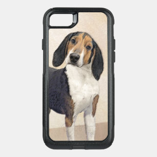 Treeing Walker Coonhound Painting - Original Art OtterBox Commuter iPhone SE/8/7 Case