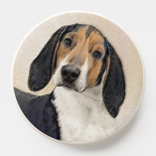 Treeing Walker Coonhound Painting - Original Art PopSocket
