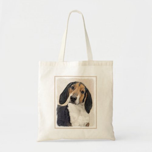 Treeing Walker Coonhound Painting _ Original Art Tote Bag