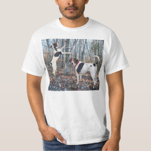 Treeing Walker Coonhounds in Woods T Shirt