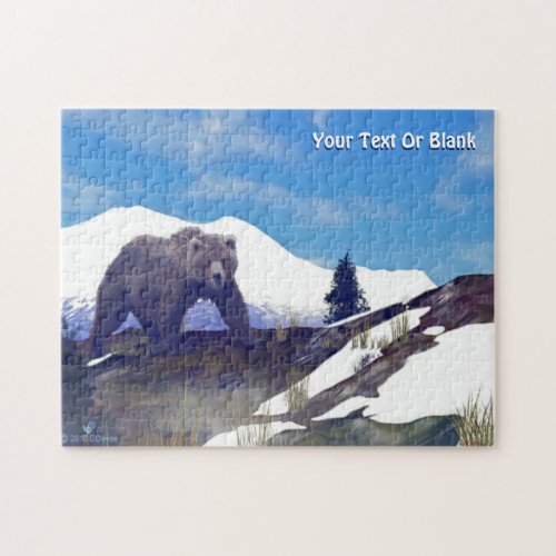 Treeline Grizzly Jigsaw Puzzle