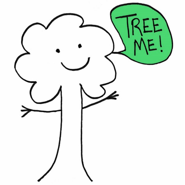TreeMe stand Cutout (Front)