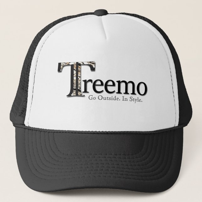Treemo Camo Brand Trucker Hat (Front)