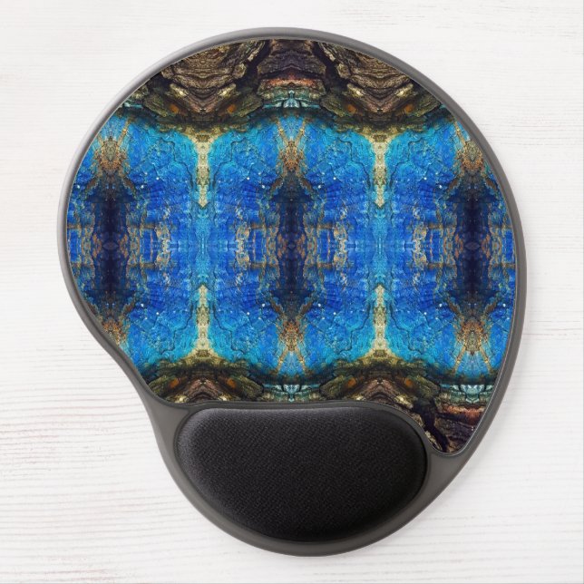 Treemo Gear Colorful Nature Pattern Gel Mouse Pad (Front)