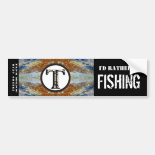 Treemo Nature Personalized Bumper Sticker- Fish Sticker