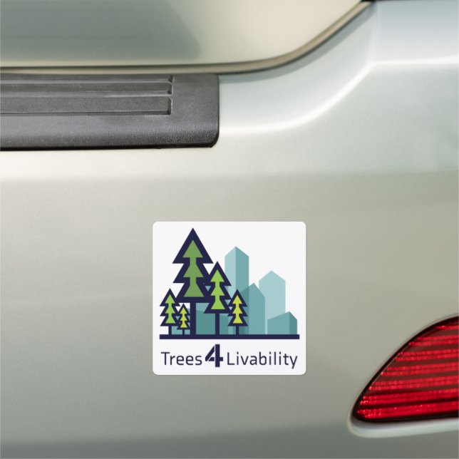 Trees4Livability Car Magnet (In Situ)
