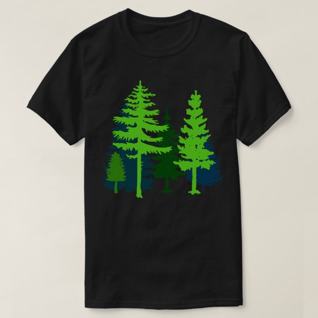 Trees 4 T-Shirt (Design Front)