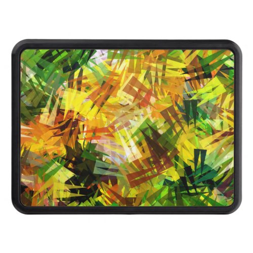 TREES ABSTRACT HITCH COVER