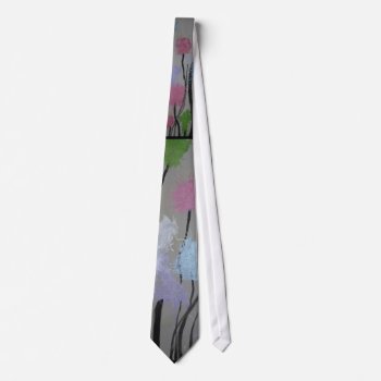 Trees Abstract Landscape Tie by SPKCreative at Zazzle