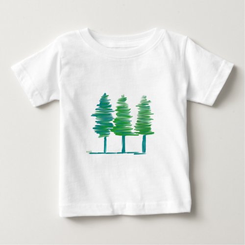 Trees AH2010 Baby T_Shirt