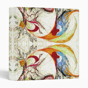 Trees and Birds fantasy Binder