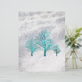 Trees and Snow Crystals (Standing Front)
