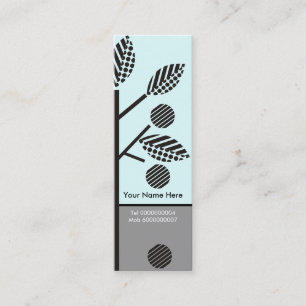 Trees And Their Fruit Business Cards-Skinny Mini Business Card