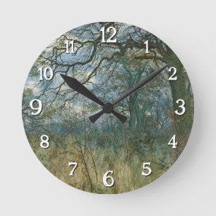 Trees and Undergrowth – William Fraser Garden Round Clock