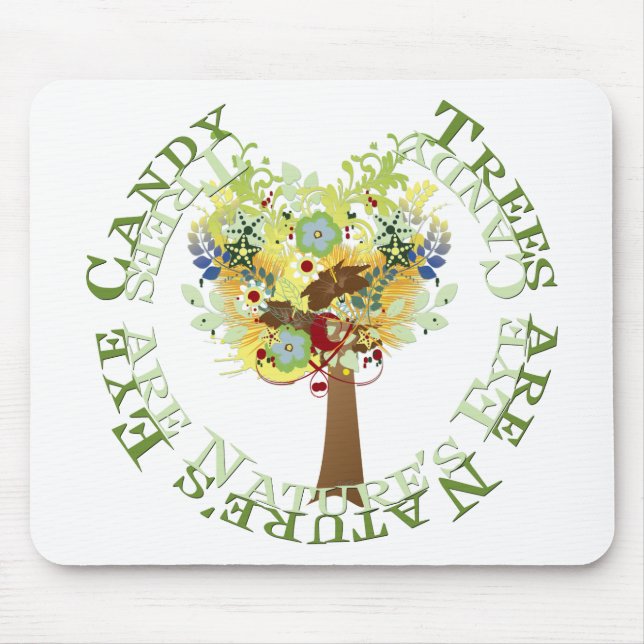 Trees are Candy Mouse Pad (Front)