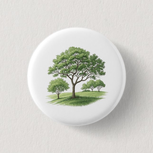 Trees Button (Front)