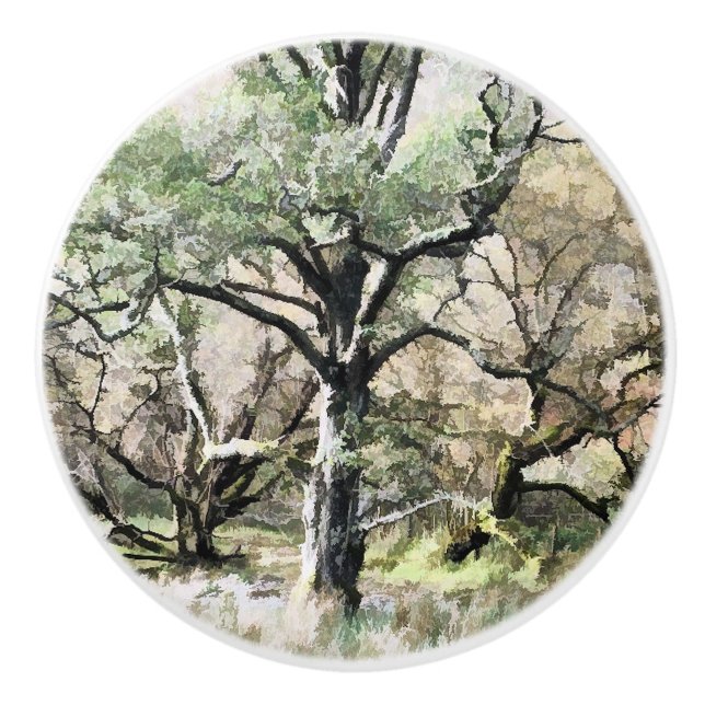 TREES CERAMIC KNOB (Front)
