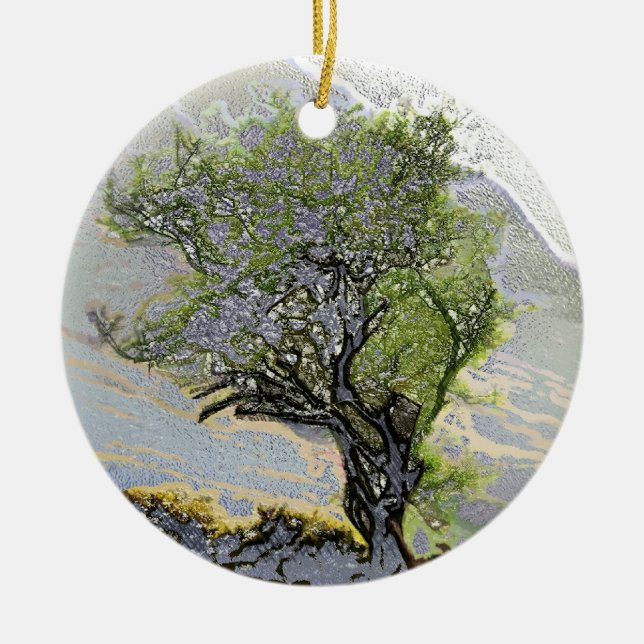 TREES CERAMIC ORNAMENT (Front)