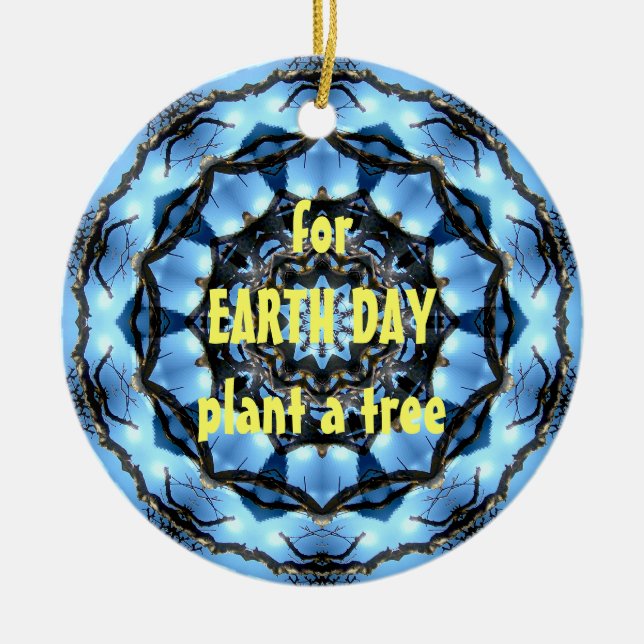 TREES CERAMIC ORNAMENT (Front)