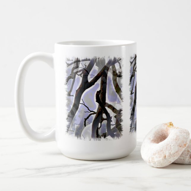 TREES COFFEE MUG (With Donut)