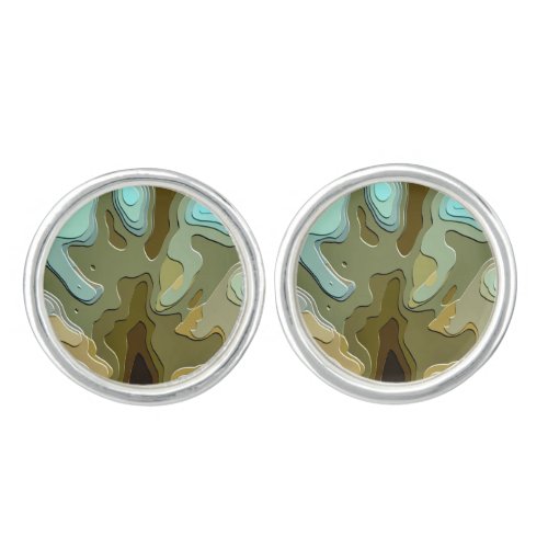 TREES CUFFLINKS