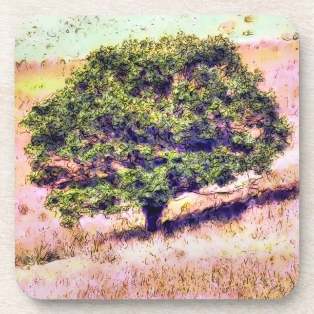 TREES DRINK COASTER (Front)